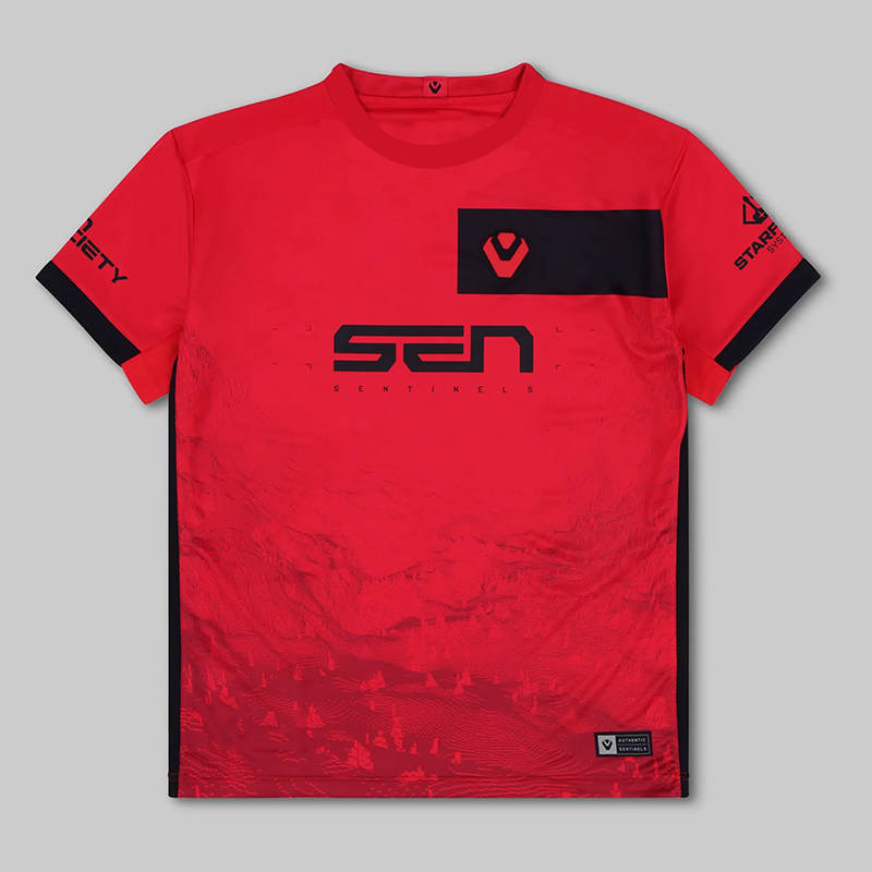 Esports Gaming Tournaments - Valorant Sentinels Esports-uniforme para videojuegos, camiseta