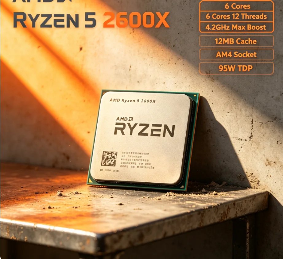 Esports Pc Gaming - Procesador de Escritorio AMD R5 2600X