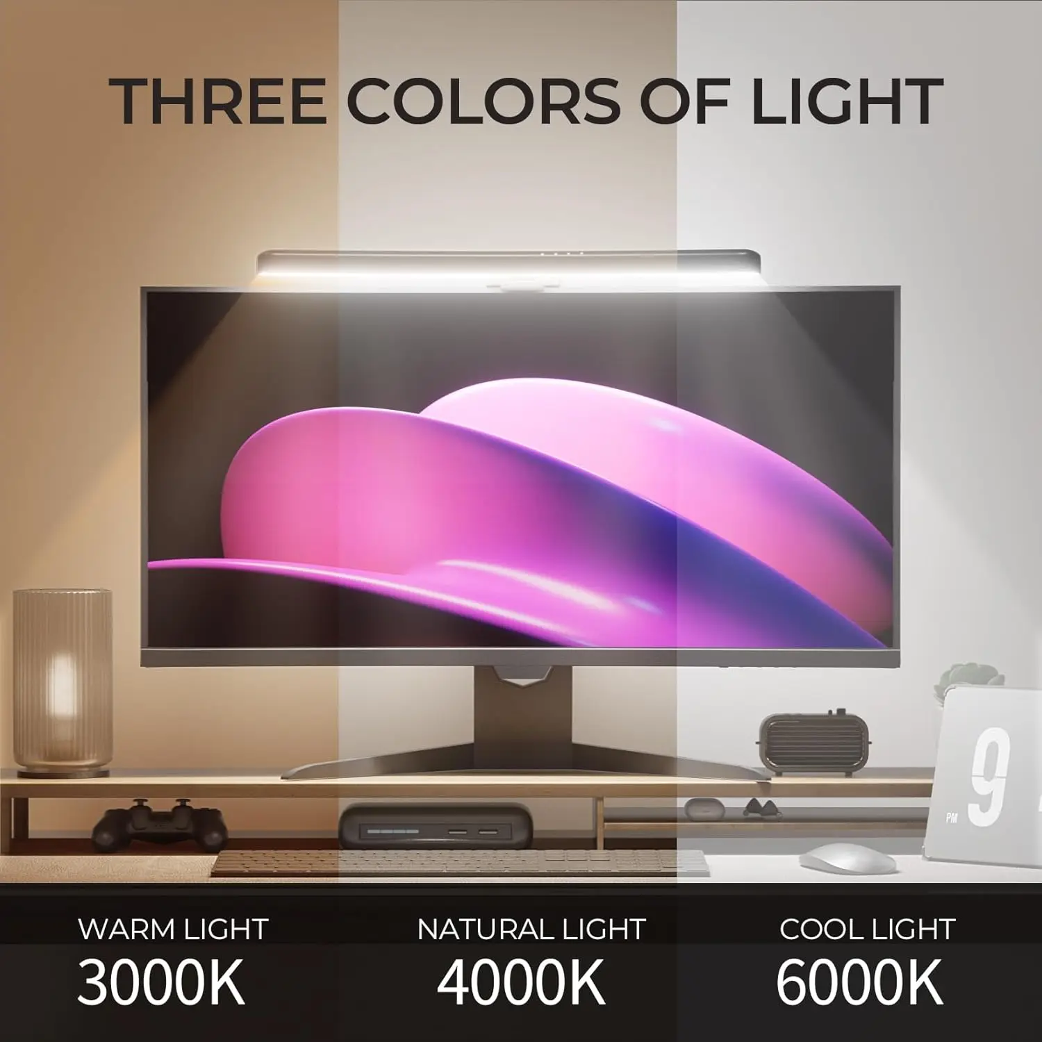 Barra de luz curvada para Moni - Gaming Monitor Curved reseña y precio