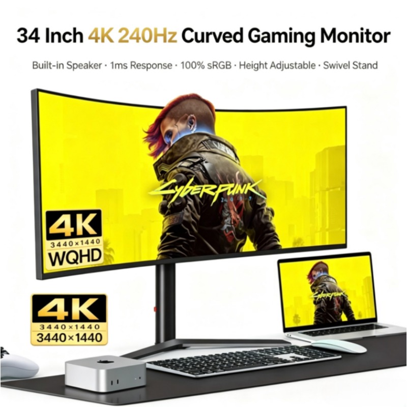 Monitor curvo para juegos de 3 - Gaming Monitor Curved reseña y precio
