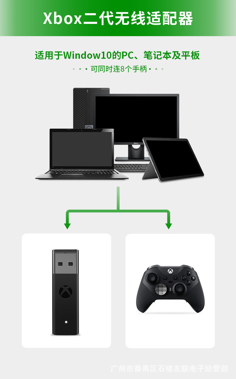Adaptador USB para Xbox One S  - Esports Gaming Controller reseña y precio