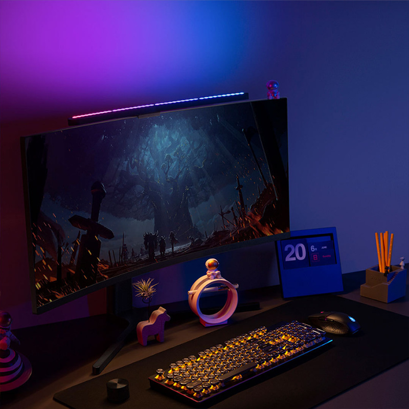 Barra de Luz Curva Extendida p - Gaming Monitor Curved reseña y precio