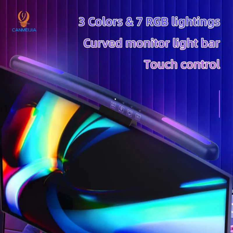 Barra de luz LED para Monitor  - Gaming Monitor Curved reseña y precio